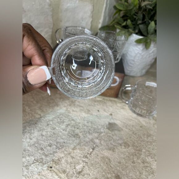 Godinger Villa set of 4 Espresso mugs - Picture 4 of 5